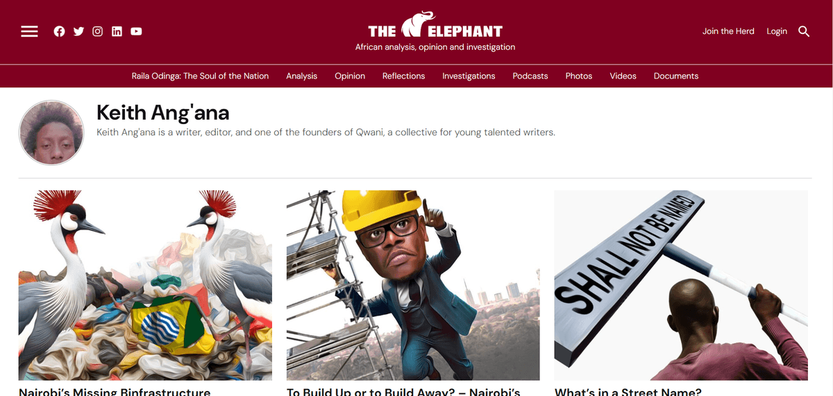 Keith Ang'ana portrait